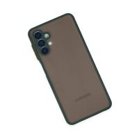 Newface Samsung Galaxy A04S Kılıf Montreal Silikon Kapak - Yeşil