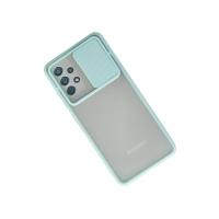 Newface Samsung Galaxy A72 Kılıf Palm Buzlu Kamera Sürgülü Silikon uaz