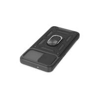 Newface Samsung Galaxy A03 Kılıf Pars Lens Yüzüklü Silikon - Siyah