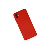 Newface Samsung Galaxy A04 Kılıf Nano içi Kadife Silikon - Kırmızı