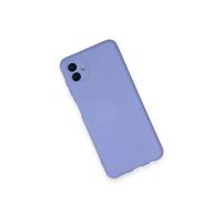 Newface Samsung Galaxy A04 Kılıf Nano içi Kadife Silikon - Lila