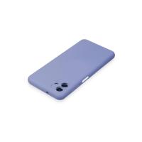 Newface Samsung Galaxy A04 Kılıf Nano içi Kadife Silikon - Lila