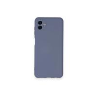 Newface Samsung Galaxy A04 Kılıf Nano içi Kadife Silikon - Gri
