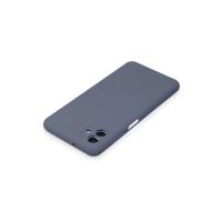 Newface Samsung Galaxy A04 Kılıf Nano içi Kadife Silikon - Gri