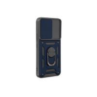 Newface Samsung Galaxy S23 FE Kılıf Pars Lens Yüzüklü Silikon - Lacivert