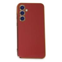 Newface Samsung Galaxy S23 FE Kılıf Volet Silikon - Kırmızı