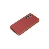 Newface Samsung Galaxy S23 FE Kılıf Volet Silikon - Kırmızı