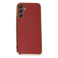 Newface Samsung Galaxy M14 5G Kılıf Volet Silikon - Kırmızı