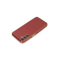 Newface Samsung Galaxy M14 5G Kılıf Volet Silikon - Kırmızı