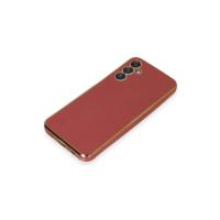 Newface Samsung Galaxy M14 5G Kılıf Volet Silikon - Kırmızı