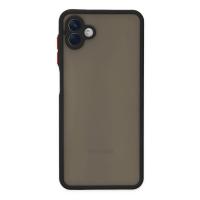 Newface Samsung Galaxy A04 Kılıf Montreal Silikon Kapak - Siyah