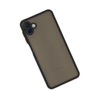 Newface Samsung Galaxy A04 Kılıf Montreal Silikon Kapak - Siyah