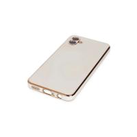 Newface Samsung Galaxy A04 Kılıf Volet Silikon - Beyaz