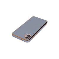 Newface Samsung Galaxy A04 Kılıf Volet Silikon - Mavi