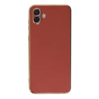 Newface Samsung Galaxy A04 Kılıf Volet Silikon - Kırmızı