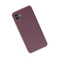 Newface Samsung Galaxy A04 Kılıf Volet Silikon - Mor