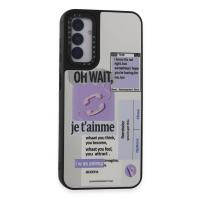 Newface Samsung Galaxy M14 5G Kılıf Mirror Desenli Kapak - Mirror - 4