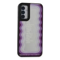 Newface Samsung Galaxy M14 5G Kılıf Mirror Desenli Kapak - Mirror - 5