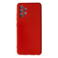 Newface Samsung Galaxy A32 Kılıf First Silikon - Kırmızı