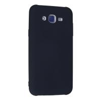 Newface Samsung Galaxy J7 Kılıf Nano içi Kadife Silikon - Lacivert