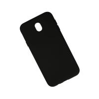 Newface Samsung Galaxy J7 Pro / J730 Kılıf Nano içi Kadife Silikon - Siyah