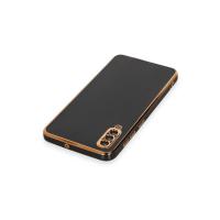 Newface Samsung Galaxy A70 Kılıf Volet Silikon - Siyah