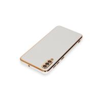 Newface Samsung Galaxy A70 Kılıf Volet Silikon - Beyaz