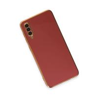 Newface Samsung Galaxy A50 Kılıf Volet Silikon - Kırmızı