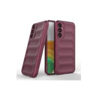 Newface Samsung Galaxy M34 5G Kılıf Optimum Silikon - Bordo