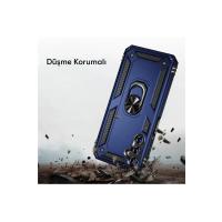 Newface Samsung Galaxy A04S Kılıf Sofya Yüzüklü Silikon Kapak - Yeşil