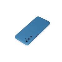 Newface Samsung Galaxy M34 5G Kılıf Nano içi Kadife Silikon - Mavi