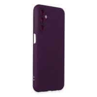 Newface Samsung Galaxy M34 5G Kılıf Nano içi Kadife Silikon - Mor