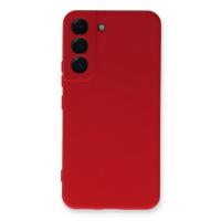 Newface Samsung Galaxy S23 Kılıf Nano içi Kadife Silikon - Kırmızı