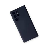 Newface Samsung Galaxy S23 Ultra Kılıf Nano içi Kadife Silikon - Lacivert