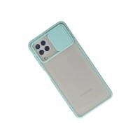 Newface Samsung Galaxy A22 Kılıf Palm Buzlu Kamera Sürgülü Silikon uaz