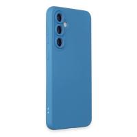 Newface Samsung Galaxy S23 FE Kılıf Nano içi Kadife Silikon - Mavi