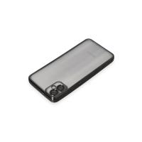 Newface Samsung Galaxy A05 Kılıf Razer Lensli Silikon - Siyah