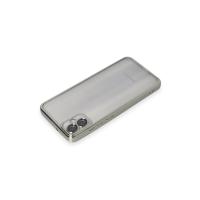 Newface Samsung Galaxy A05 Kılıf Razer Lensli Silikon - Gümüş