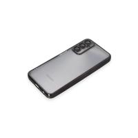 Newface Samsung Galaxy A05S Kılıf Razer Lensli Silikon - Siyah