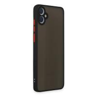 Newface Samsung Galaxy A05 Kılıf Montreal Silikon Kapak - Siyah