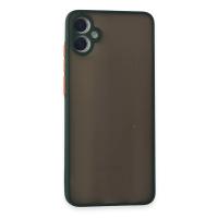 Newface Samsung Galaxy A05 Kılıf Montreal Silikon Kapak - Yeşil