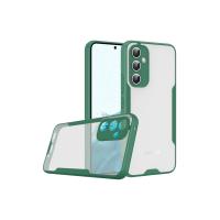 Newface Samsung Galaxy A14 4G Kılıf Platin Silikon - Yeşil