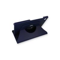 Newface Samsung Galaxy Tab A9 Plus Kılıf 360 Tablet Deri Kılıf - Lacivert