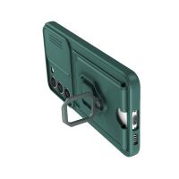 Newface Samsung Galaxy S23 Plus Kılıf Zuma Kartvizitli Yüzüklü Silikon - Yeşil