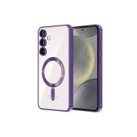 Newface Samsung Galaxy S24 Plus Kılıf Kross Magneticsafe Kapak - Mor