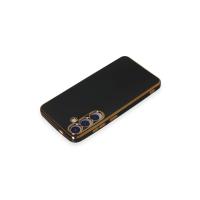 Newface Samsung Galaxy S24 Kılıf Volet Silikon - Siyah