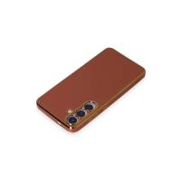 Newface Samsung Galaxy S24 Kılıf Volet Silikon - Kırmızı