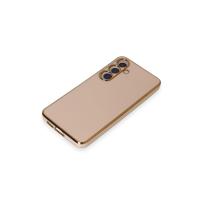 Newface Samsung Galaxy S24 Plus Kılıf Volet Silikon - Pembe