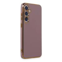 Newface Samsung Galaxy S24 Plus Kılıf Volet Silikon - Mor