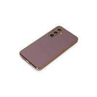 Newface Samsung Galaxy S24 Plus Kılıf Volet Silikon - Mor